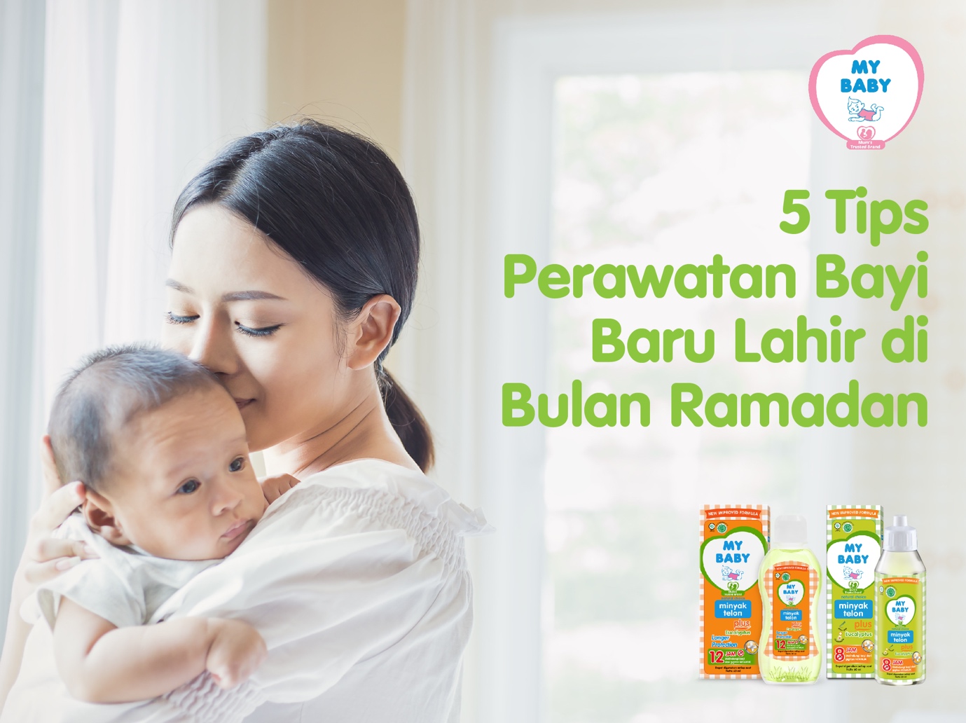 5 Tips Perawatan Bayi Baru Lahir di Bulan Ramadan