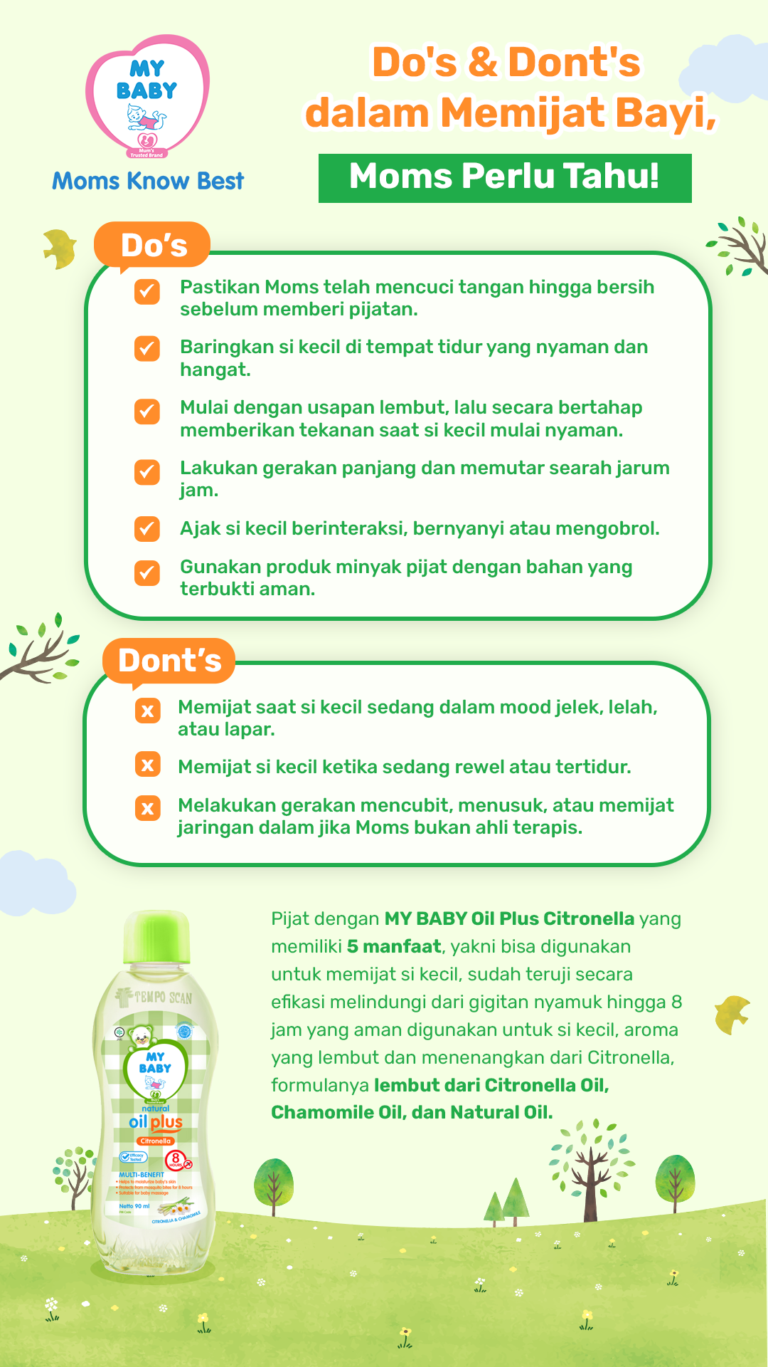 Do's & Dont's dalam Memijat Bayi, Moms Perlu Tahu!
