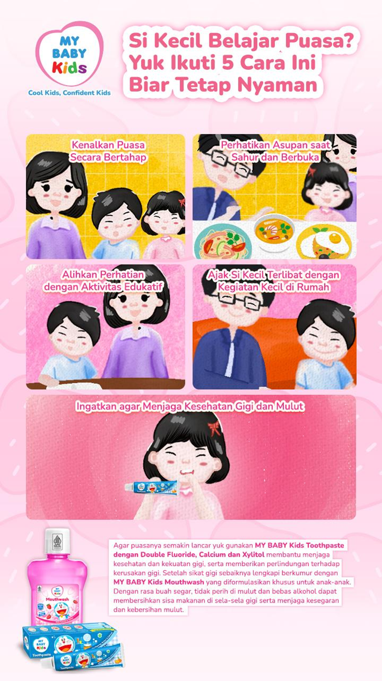 Si Kecil Belajar Puasa? Yuk Ikuti 5 Cara Ini Biar Tetap Nyaman