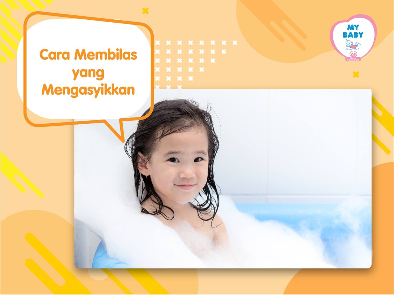 MYBABY - 4 Cara Merawat Rambut Anak Perempuan Tanpa Berantem