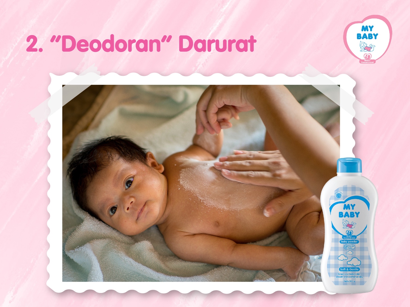 Mybaby - 3 Manfaat Bedak Bayi Yang Belum Banyak Diketahui