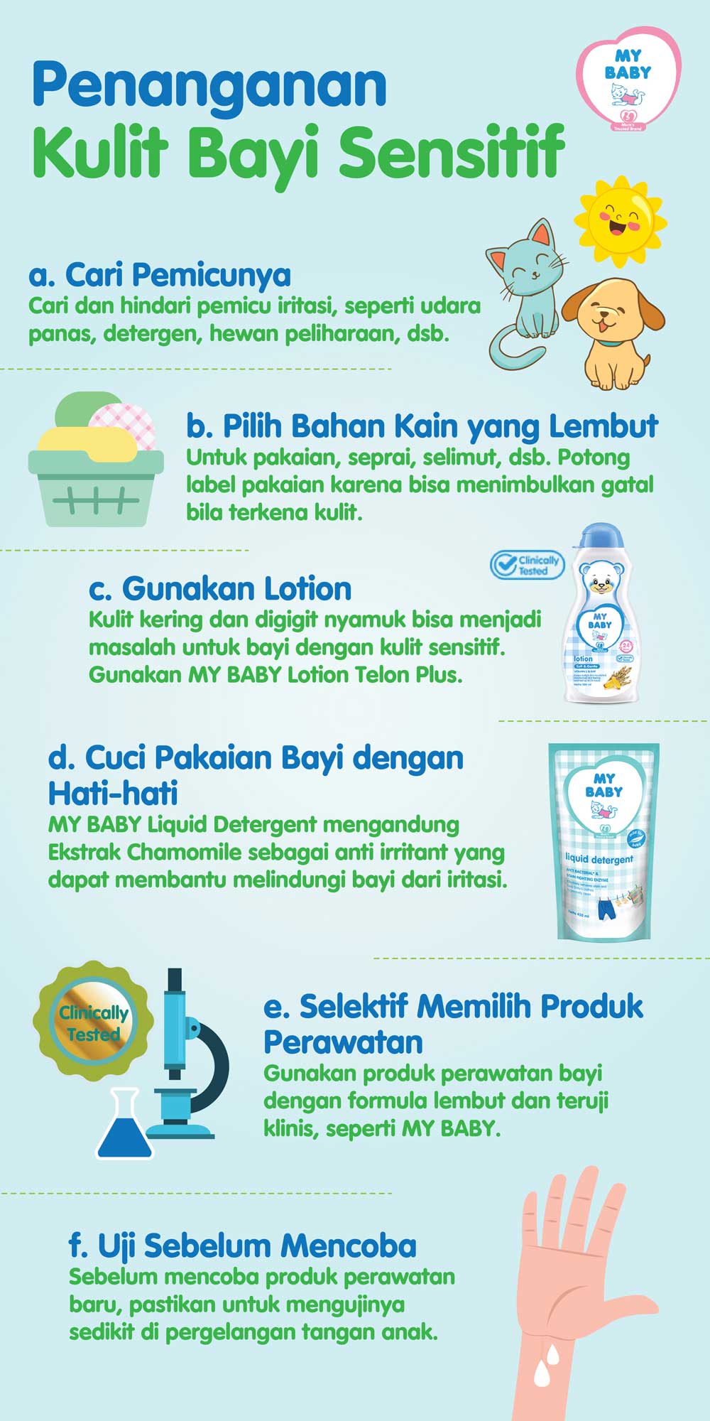 Kulit Bayi Sensitif dan Penanganannya