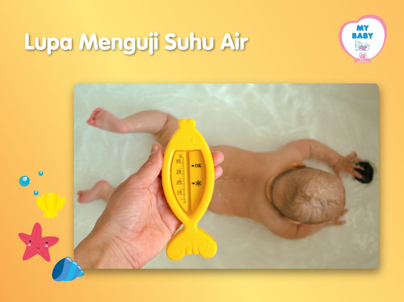 5 Kesalahan Cara Memandikan Bayi Yang Sering dilakukan Ayah