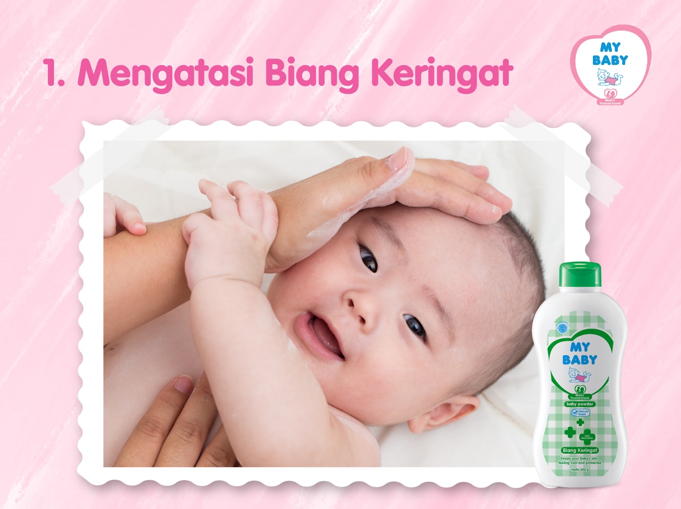Mybaby - 3 Manfaat Bedak Bayi Yang Belum Banyak Diketahui